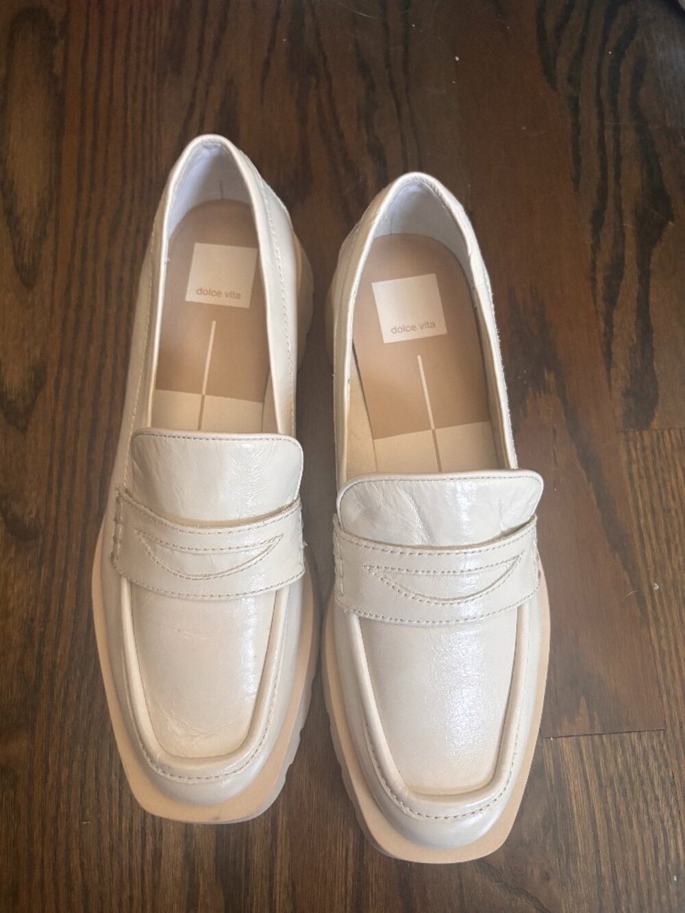 Dolce Vita Cream Loafers